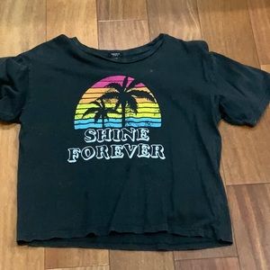 Black forever 21 girls shirt